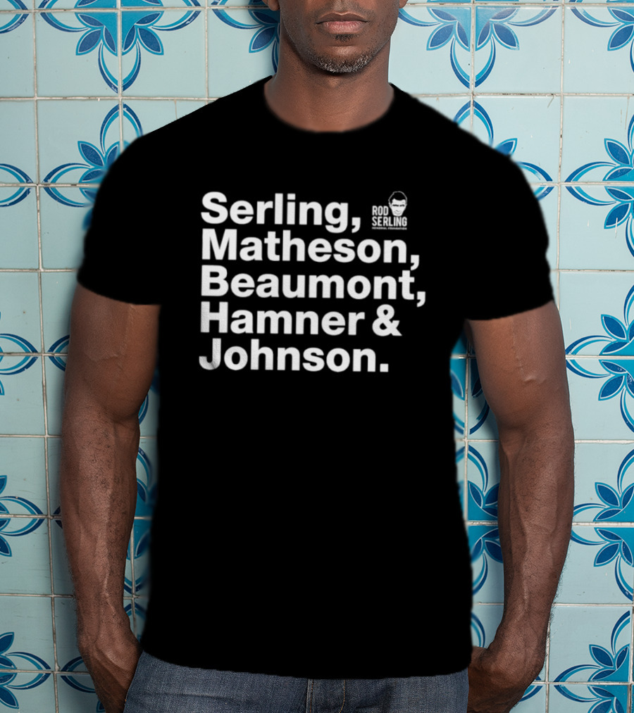 Serling Matheson Beaumont Hamner And Johnson MST3K T-Shirt