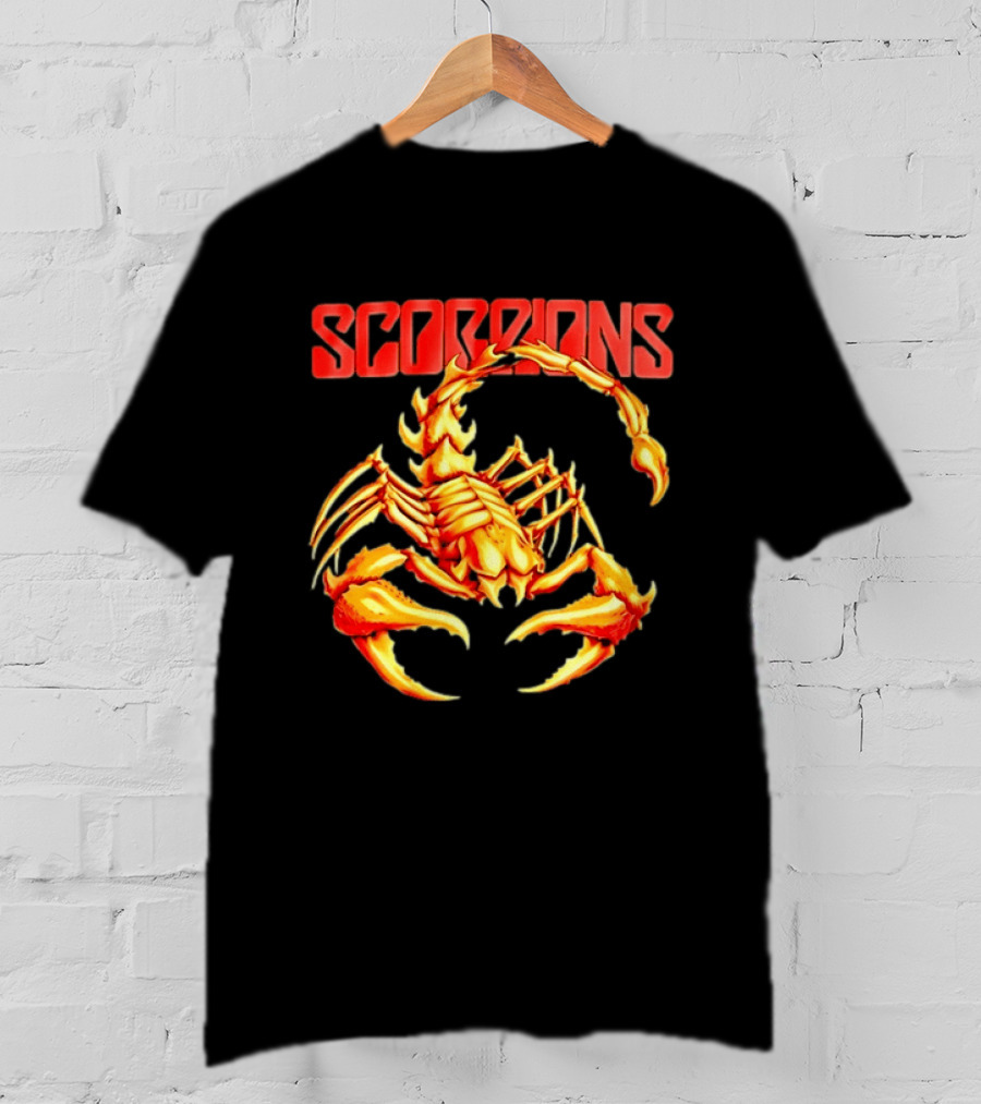 Scorpions Band Heavy Metal Hard Rock Iconic Scorpion Visual T-Shirt