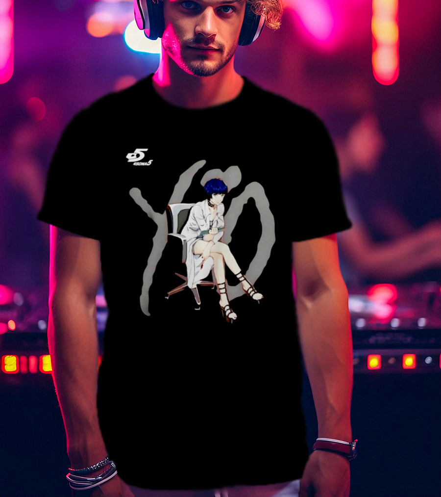 Persona 5 Tae Takemi Anime Character Fan Favorite T-Shirt