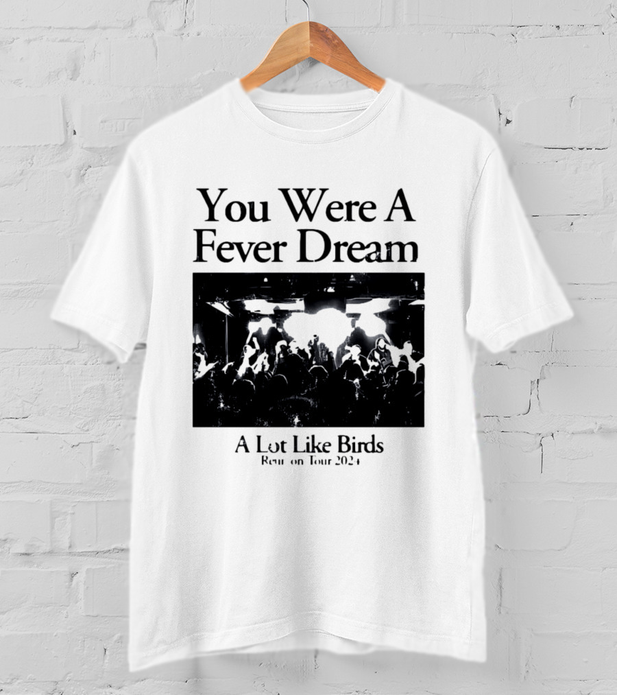 A Lot Like Birds Tour 2024 You Were A Fever Dream Reunion T-Shirt