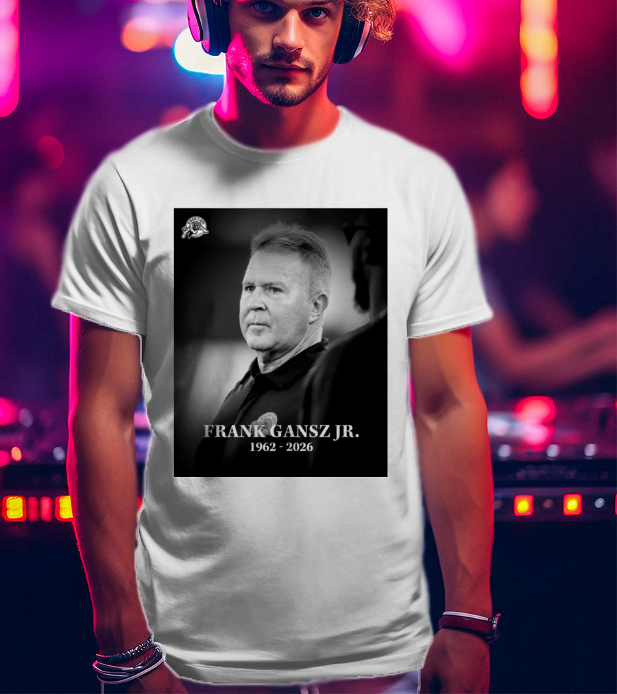 Frank Gansz Jr. 1962 2026 Hamilton Tiger Cats Football T-Shirt