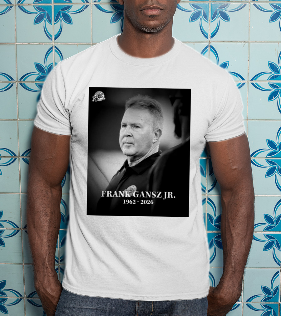 Frank Gansz Jr. 1962 2026 Hamilton Tiger Cats Football T-Shirt