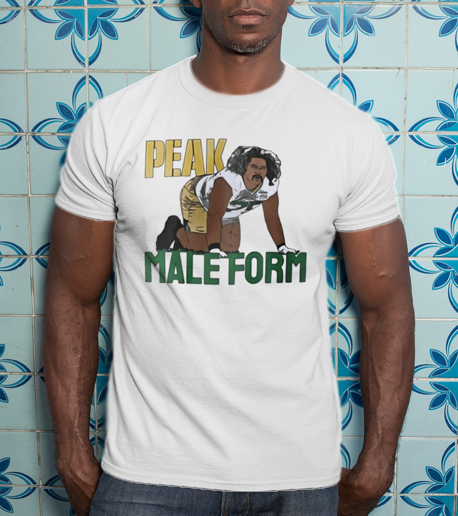 Troy Polamalu Peak Male Form Steelers Football Legends T-Shirt