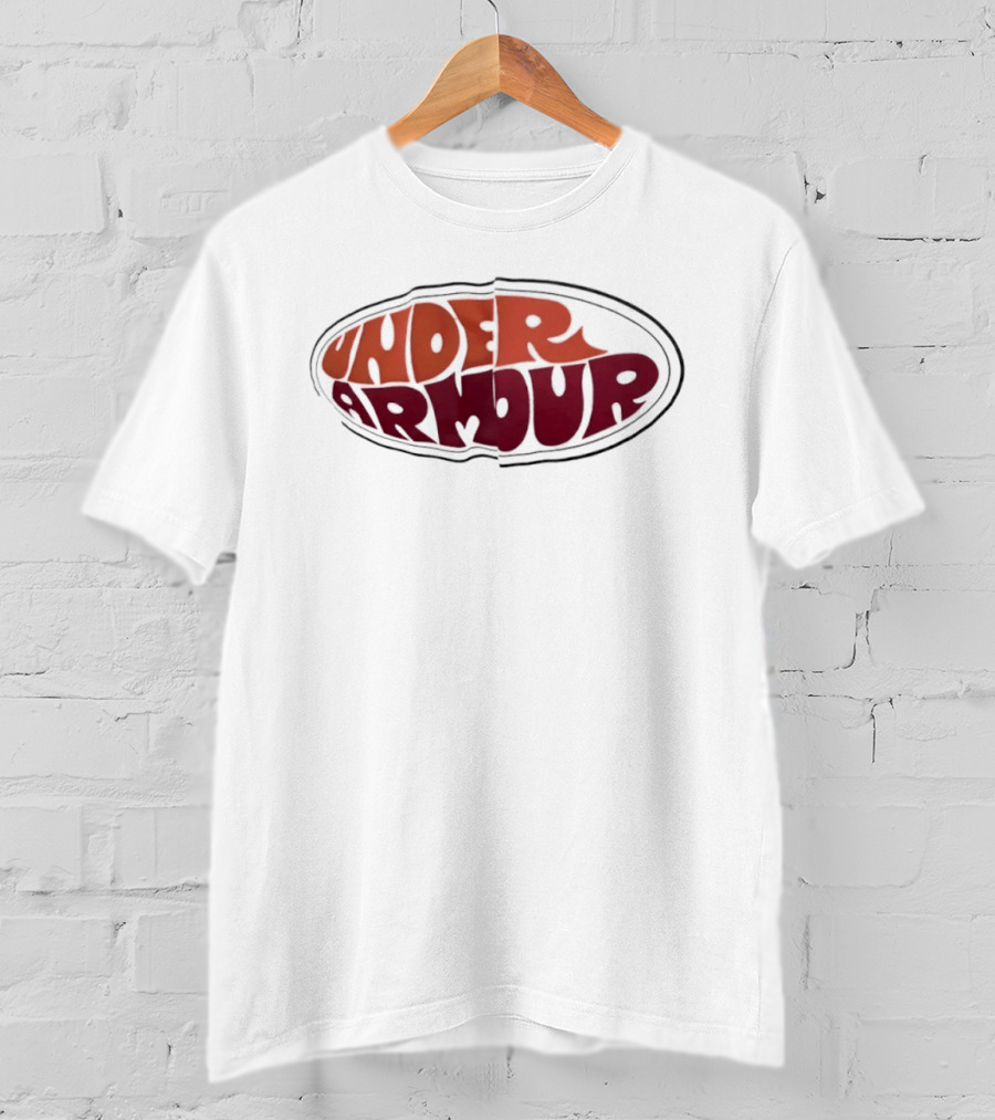 Under Armour Athletic Wear Sportswear Bold Oval Lettering T-Shirt
