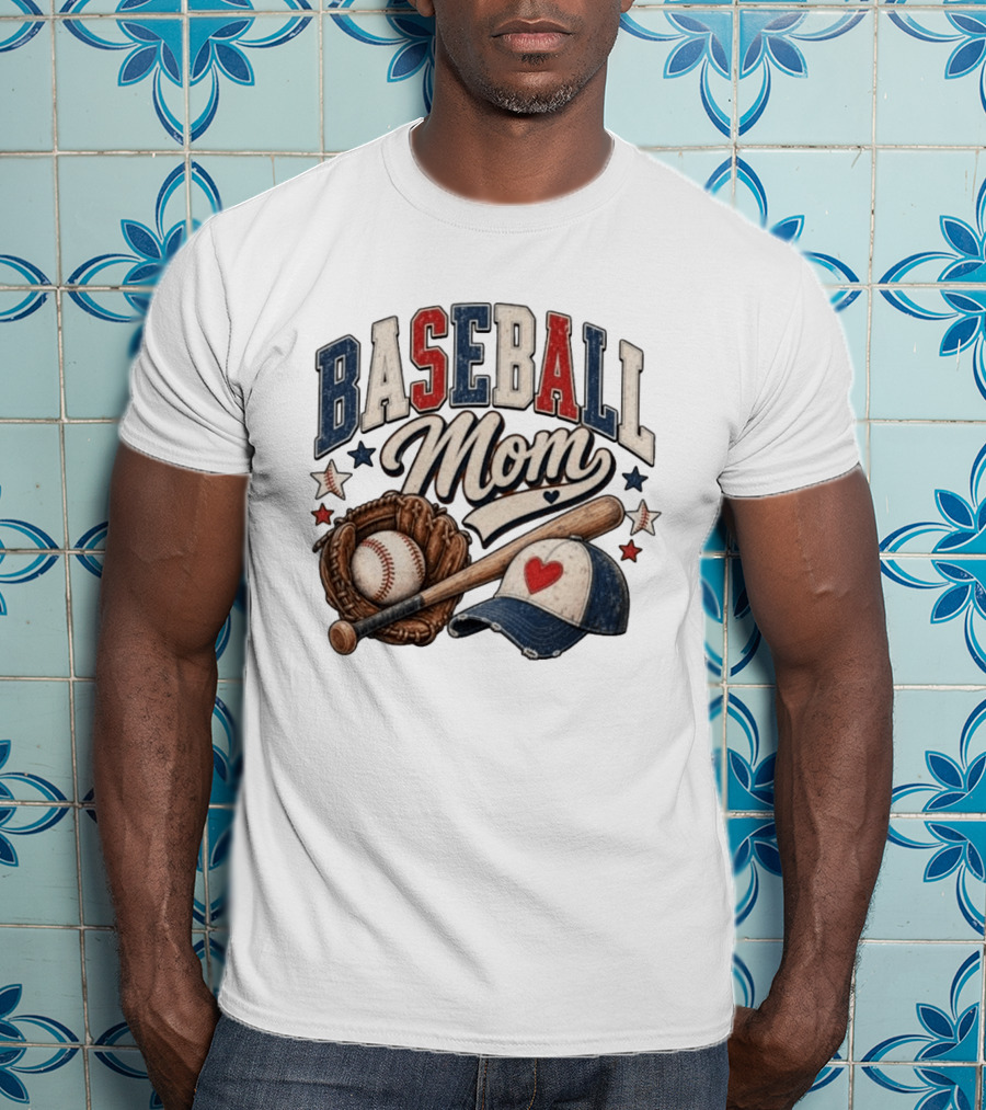 Baseball Mom Season Sports T-Shirt