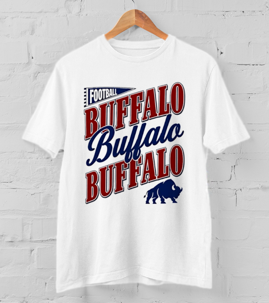 Buffalo Buffalo Buffalo Football T-Shirt