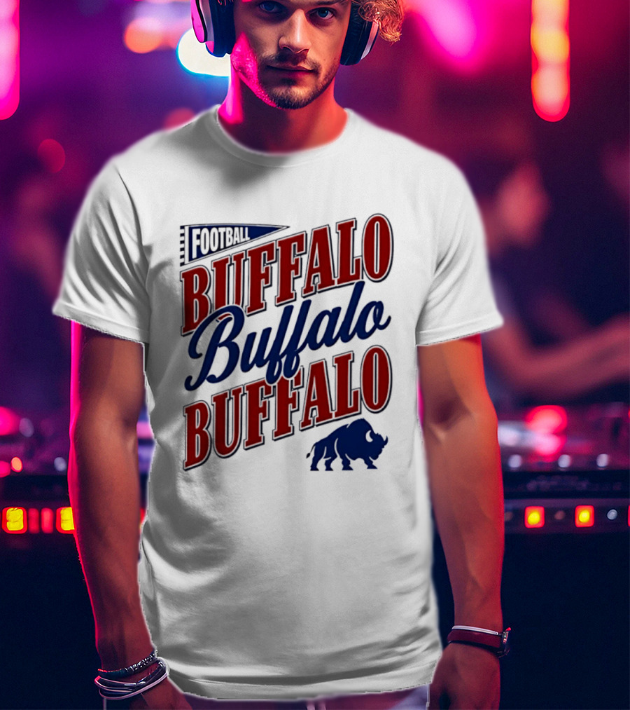Buffalo Buffalo Buffalo Football T-Shirt