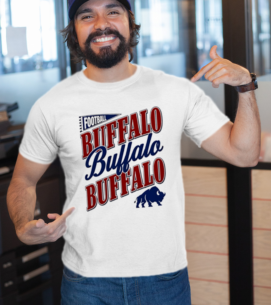 Buffalo Buffalo Buffalo Football T-Shirt