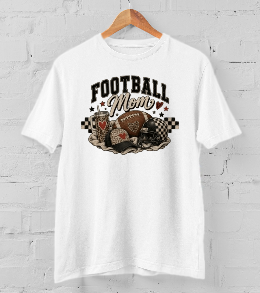Football Mom Season Sports T-Shirt