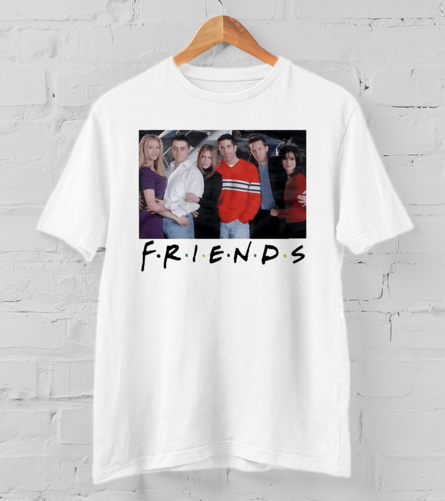 Friends Cast Group 90s Sitcom Rachel Green T-Shirt
