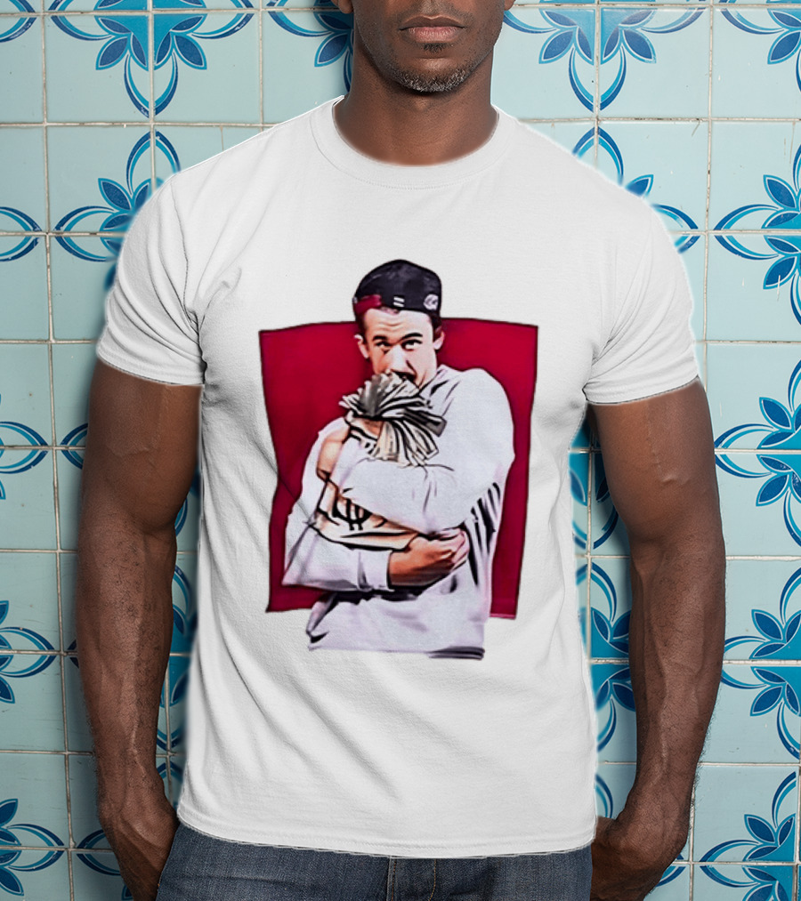 Ja Morant Holding Money Bag NBA Memphis Grizzlies T-Shirt