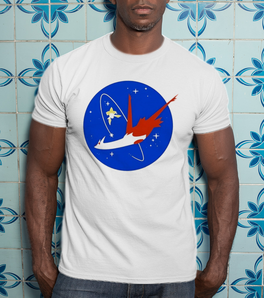 Latios And Latias Space Mission Pokemon T-Shirt