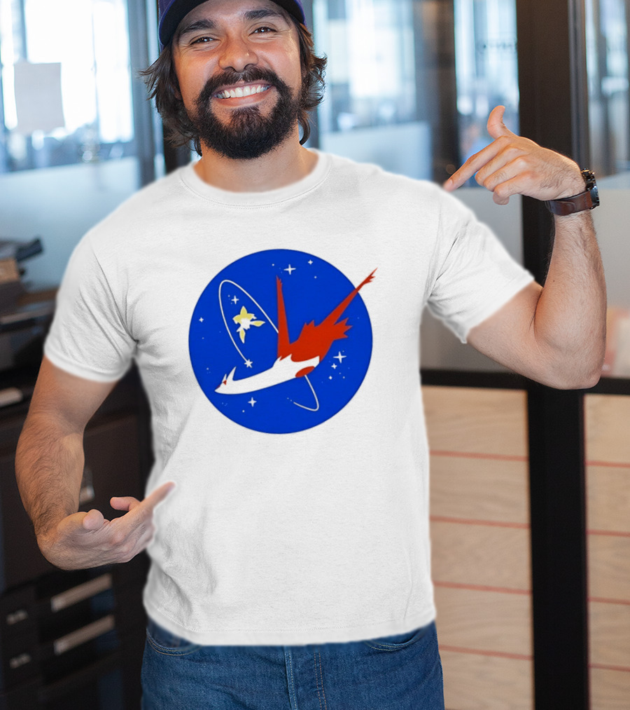 Latios And Latias Space Mission Pokemon T-Shirt