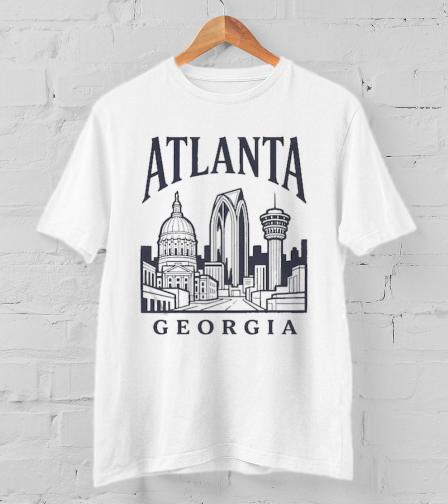 Atlanta Georgia Cityscape Souvenir T-Shirt