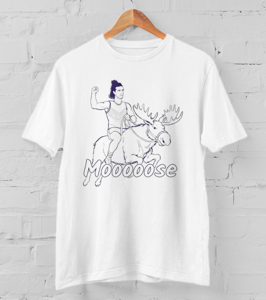 Charlie Curnow Moose Carlton Blues Mooooose T-Shirt