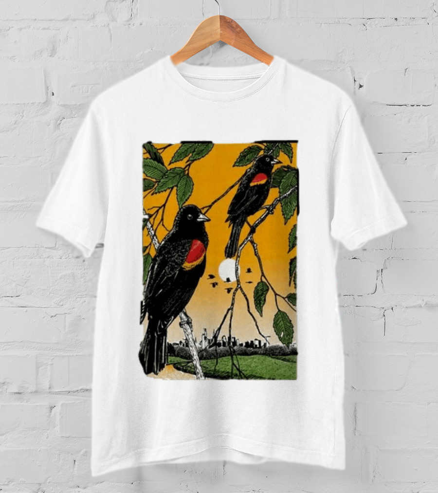 Gregory Alan Isakov Philadelphia August 21 2026 Red Winged Blackbirds City Skyline T-Shirt