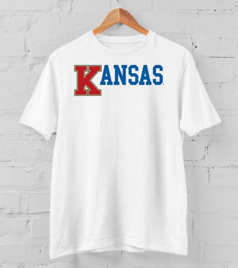 Kansas Jayhawks NCAA College Basketball KANSAS T-Shirt