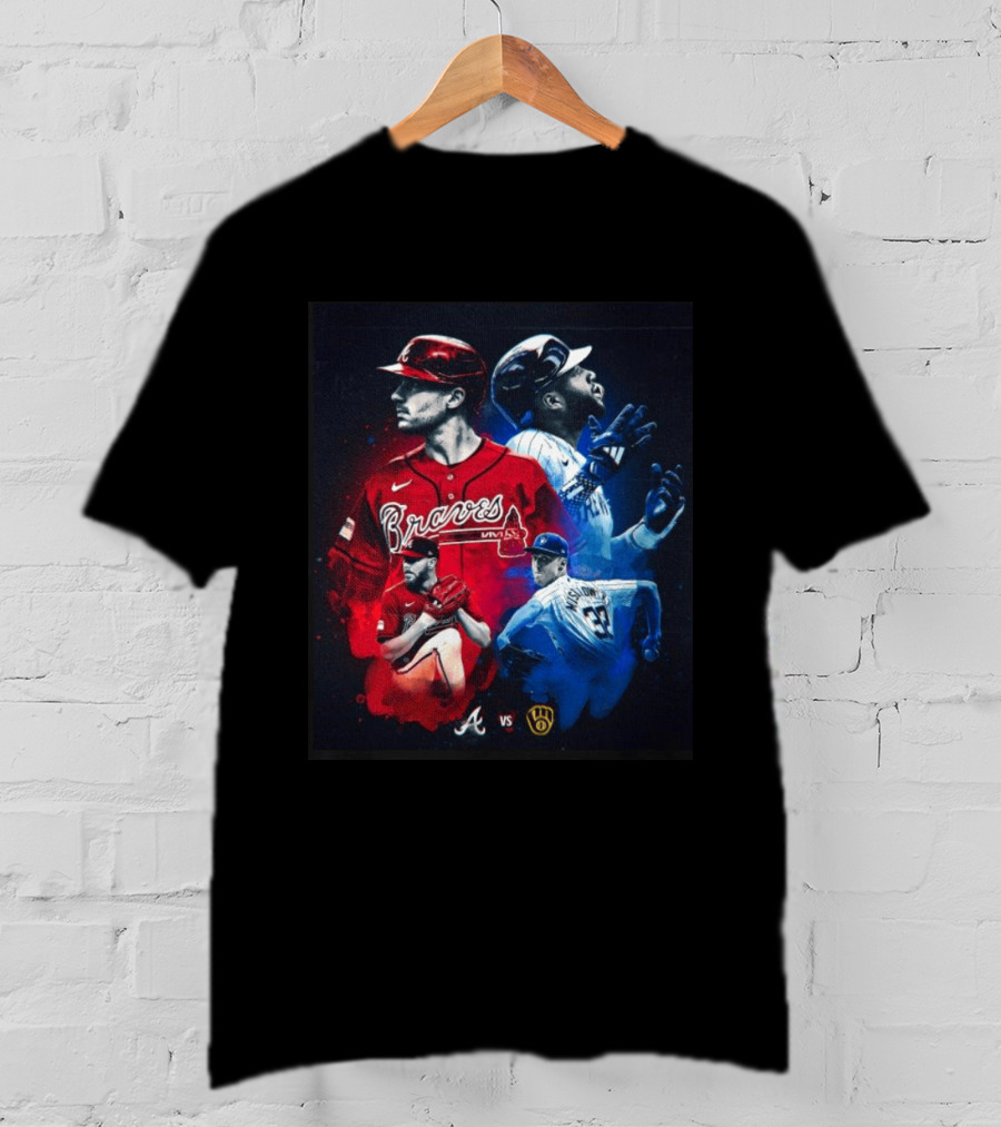 Braves Vs Brewers Showdown Chris Sale Jacob Misiorowski Pitching Duel In Milwaukee T-Shirt