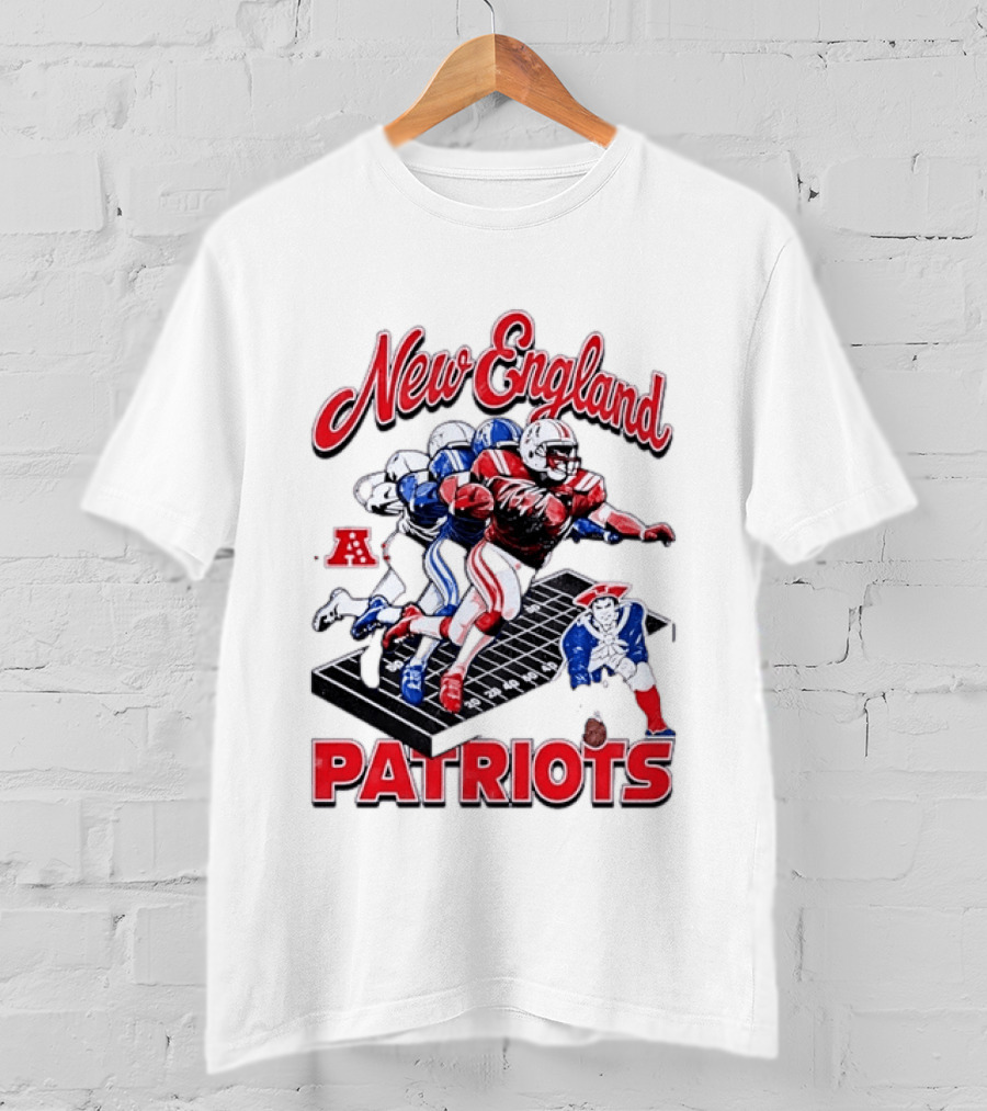 New England Patriots Football Player Action AFC T-Shirt