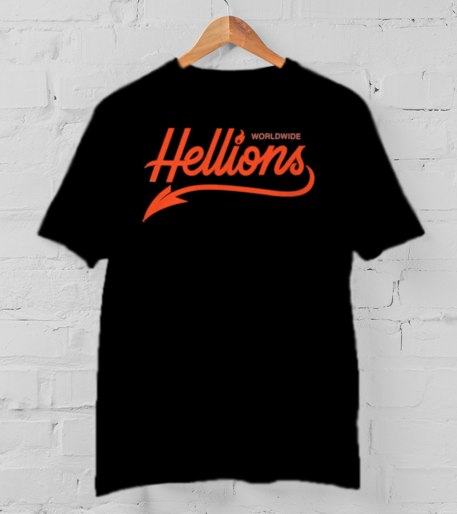 Hellions Worldwide Arrow Script T-Shirt