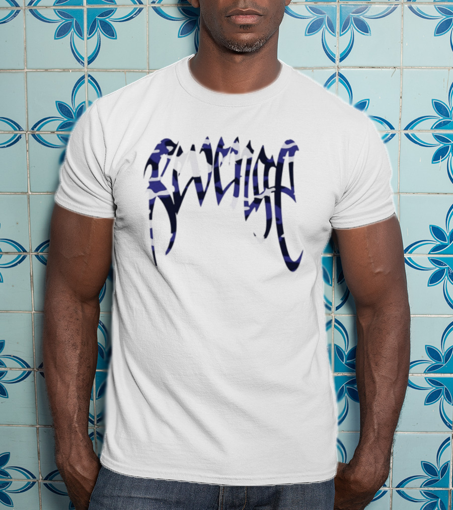 Revenge Store Arch Blue Camo T-Shirt