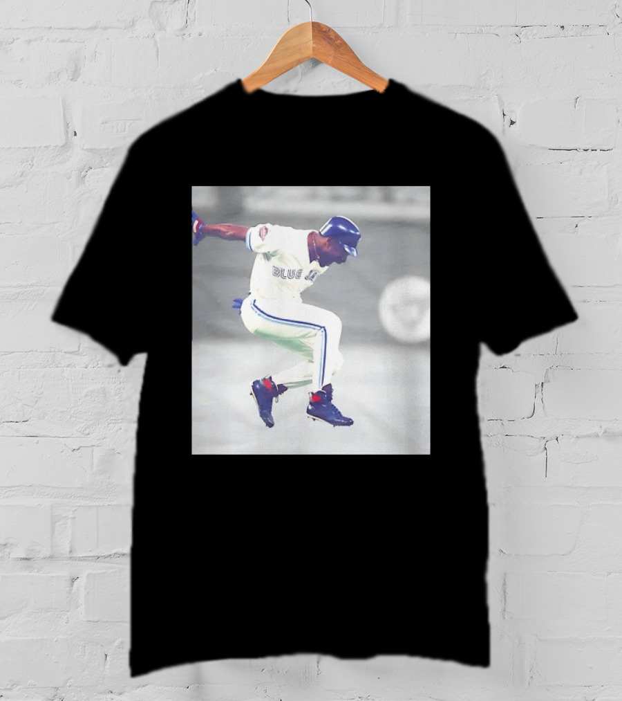 Joe Carter Toronto Blue Jays Baseball Jump Celebration T-Shirt