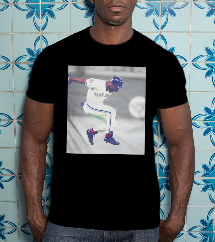Joe Carter Toronto Blue Jays Baseball Jump Celebration T-Shirt