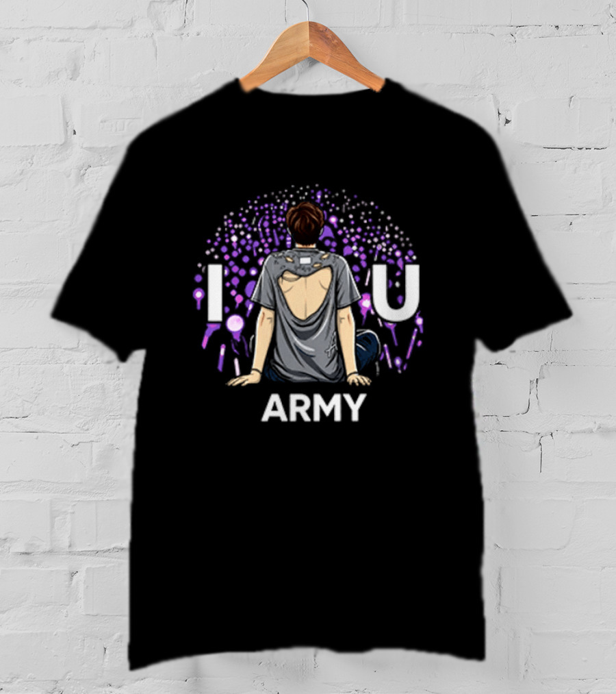 Joonie I Love You ARMY Concert Lights Fan T-Shirt