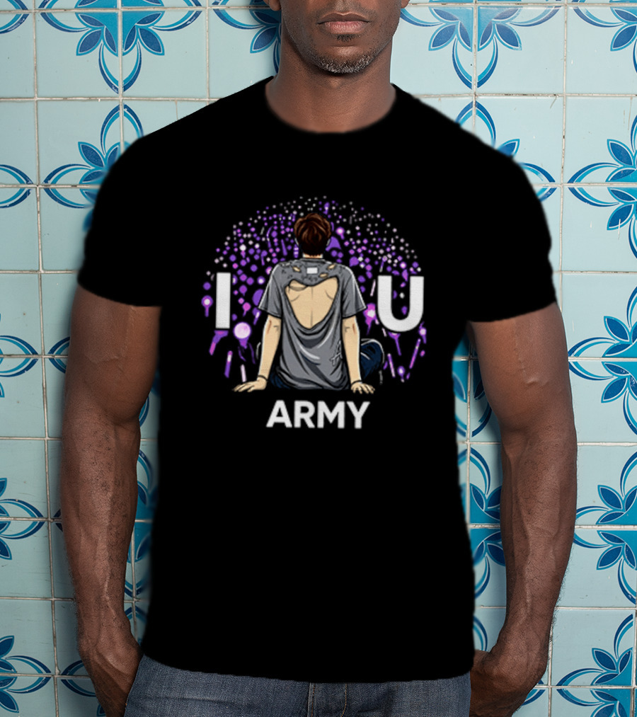 Joonie I Love You ARMY Concert Lights Fan T-Shirt