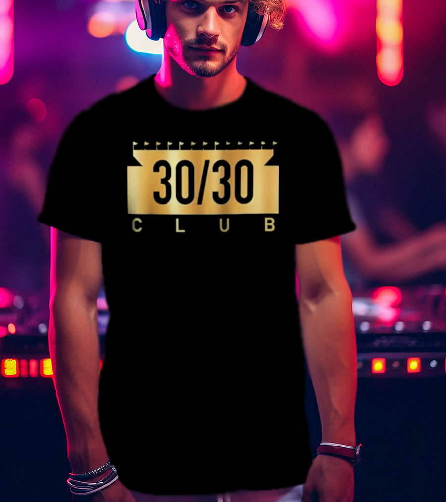30 30 Club Ballparks Stadium Flags Collection T-Shirt