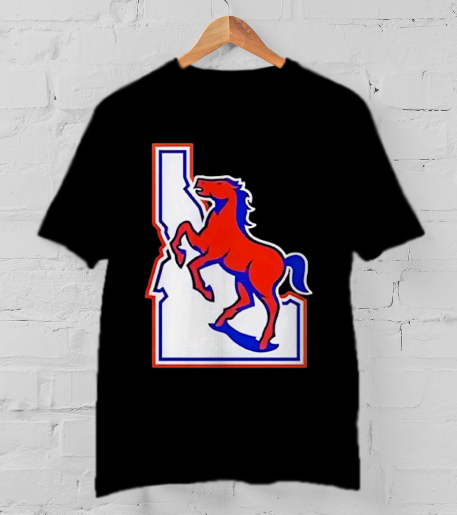 Boise State Broncos Idaho State Horse T-Shirt