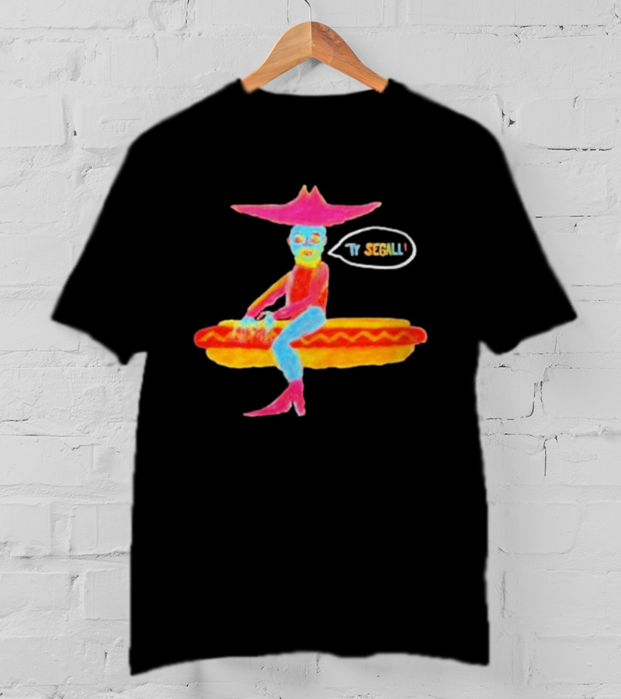 Ty Segall Hotdog Cowboy Surreal Western T-Shirt