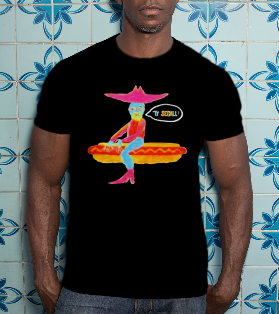 Ty Segall Hotdog Cowboy Surreal Western T-Shirt