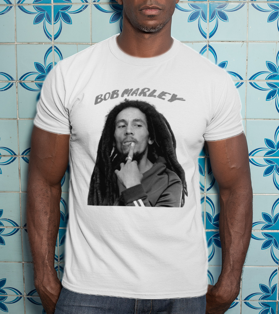 Bob Marley Iconic Pose Jumbo T-Shirt