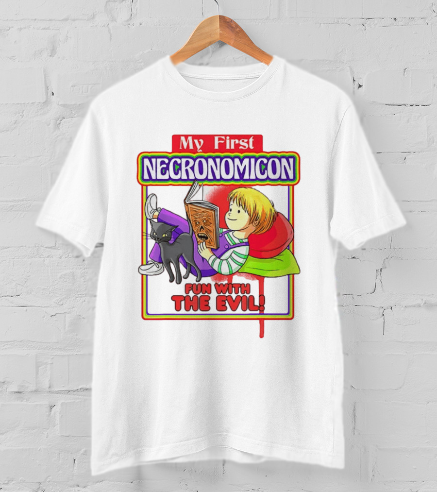 My First Necronomicon Fun With The Evil Dead Necronomicon Ash Williams T-Shirt