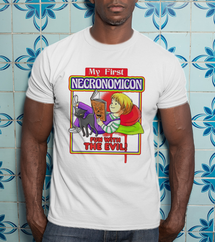 My First Necronomicon Fun With The Evil Dead Necronomicon Ash Williams T-Shirt