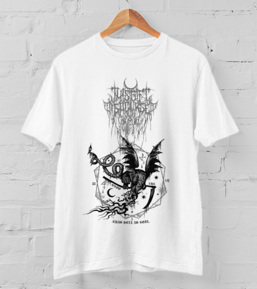 Tnor This Gift Is A Curse Black Metal White Death T-Shirt
