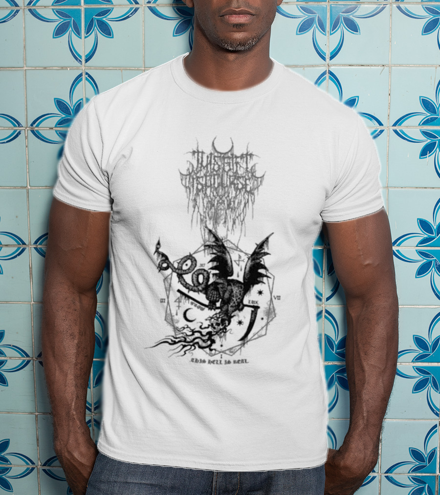 Tnor This Gift Is A Curse Black Metal White Death T-Shirt