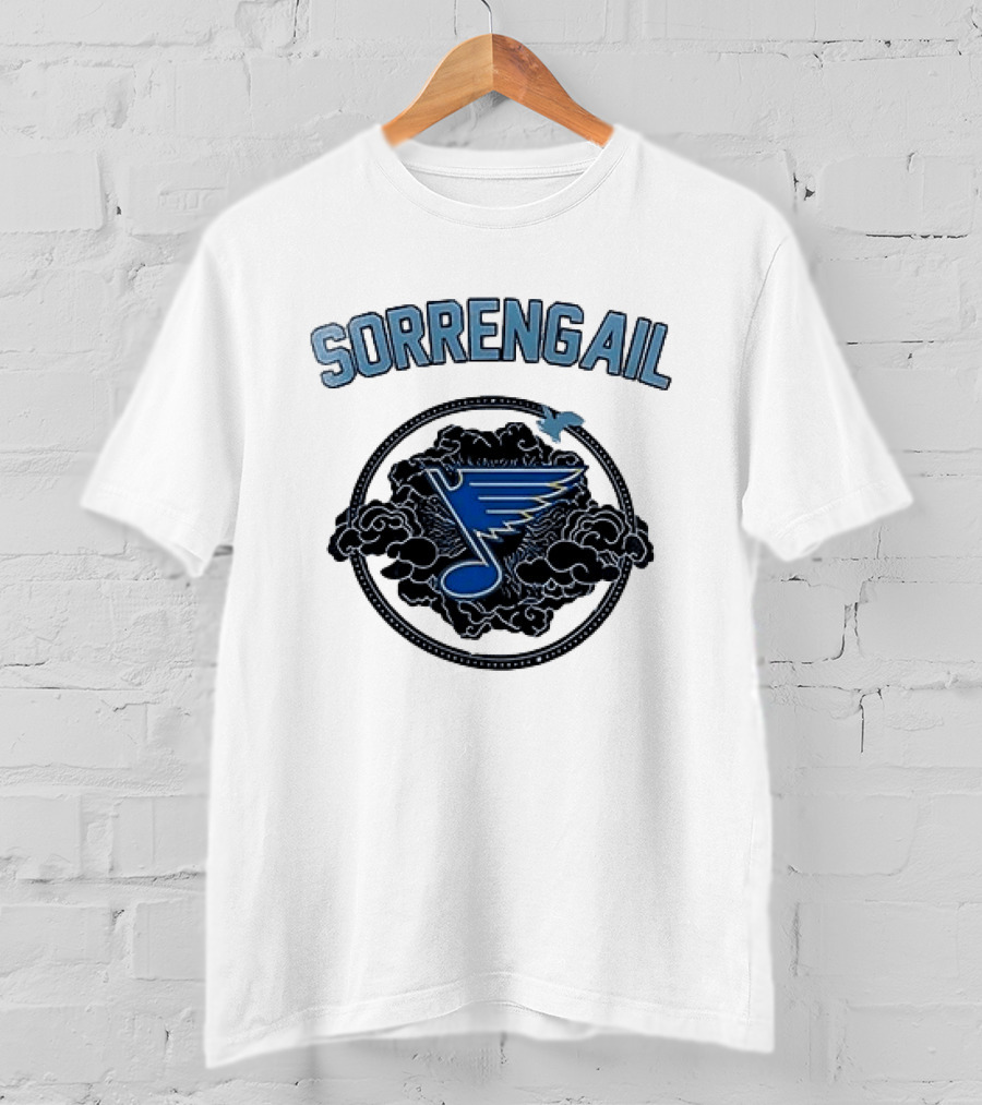 St Louis Blues Sorrengail Fourth Wings Collaboration T-Shirt