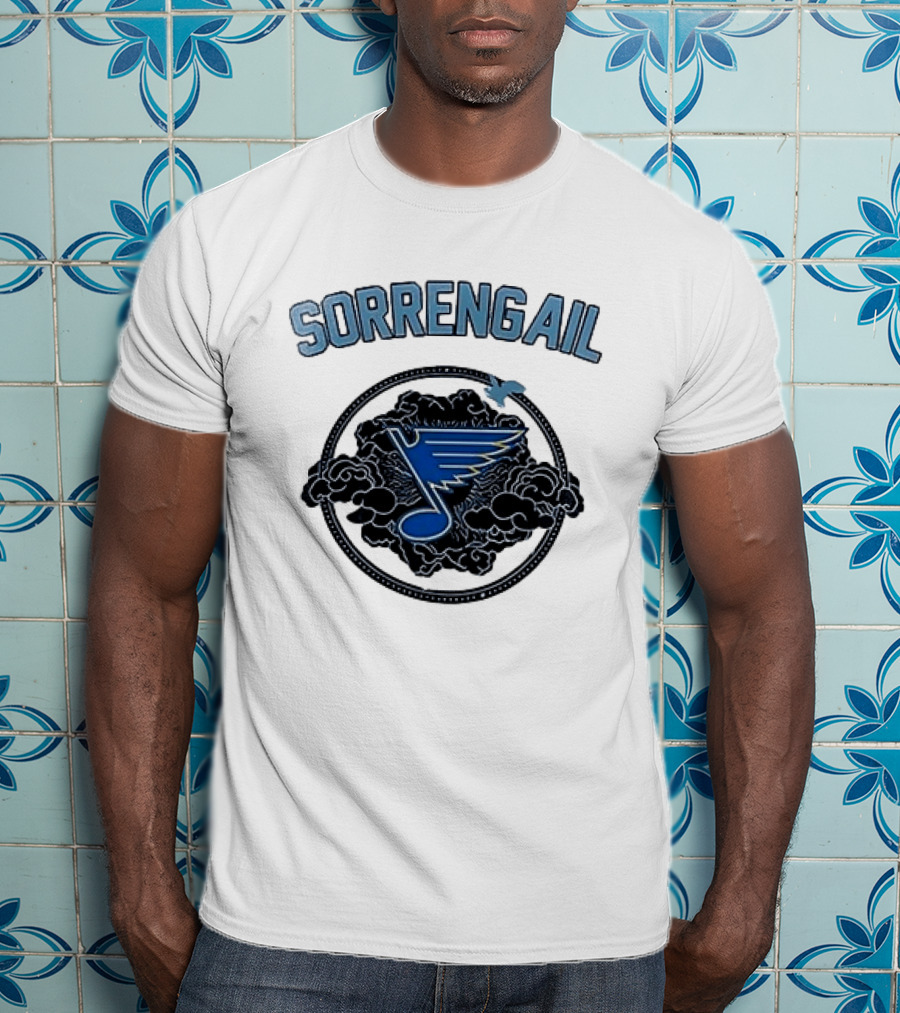 St Louis Blues Sorrengail Fourth Wings Collaboration T-Shirt