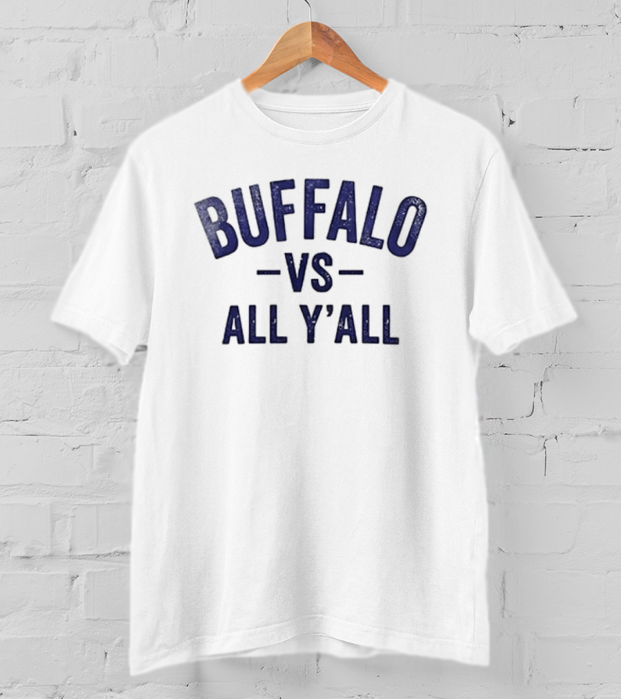 Buffalo Bills Vs All Y'all Patriot Day Flag T-Shirt
