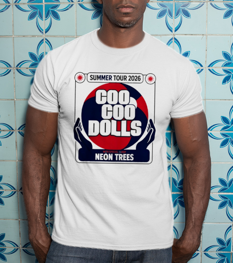 Coo Coo Dolls Summer Tour 2026 Featuring Neon Trees Concert Event T-Shirt