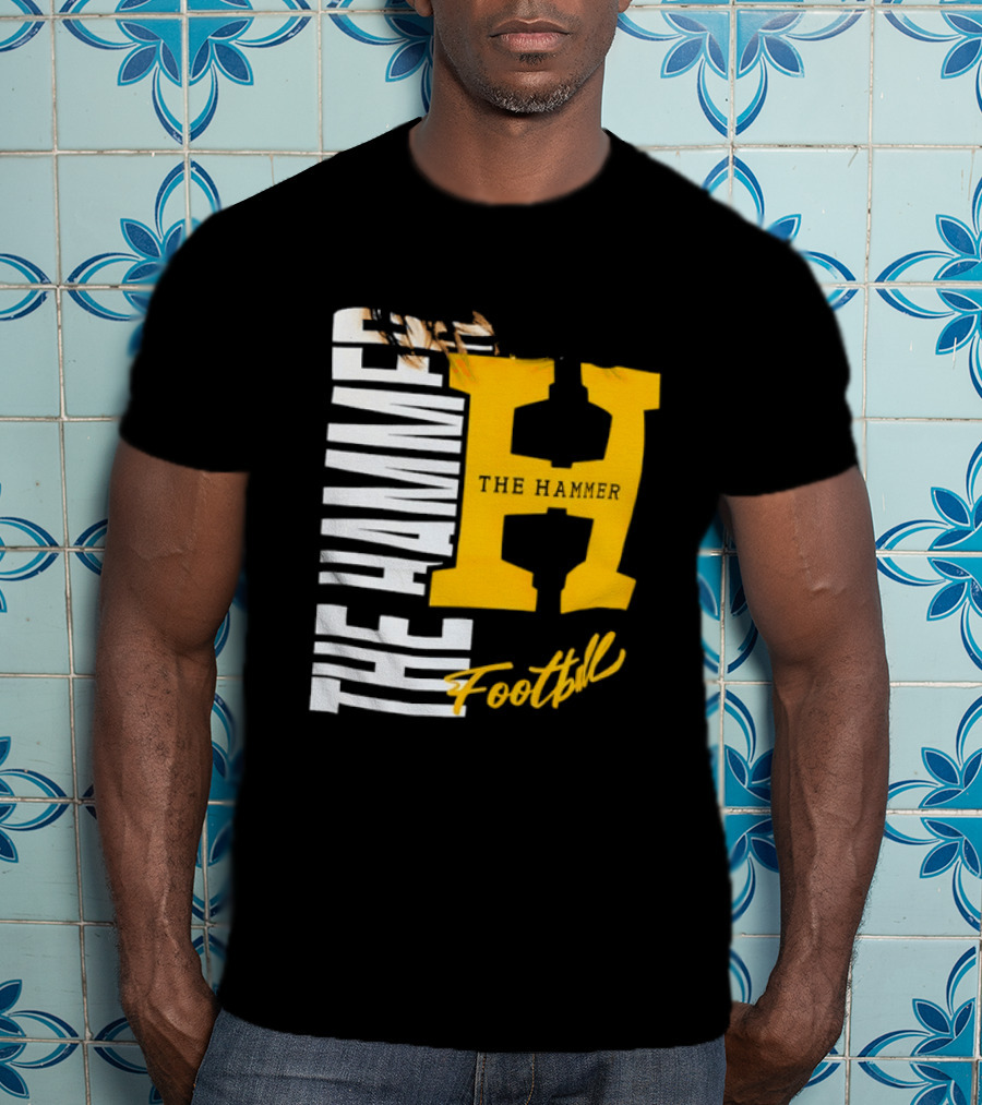 The Hammer H Athletic Football Team T-Shirt