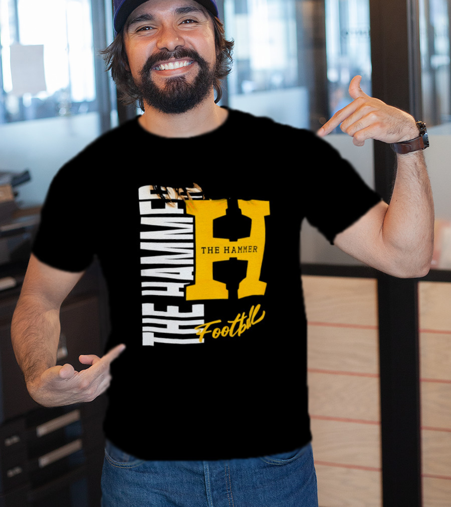 The Hammer H Athletic Football Team T-Shirt