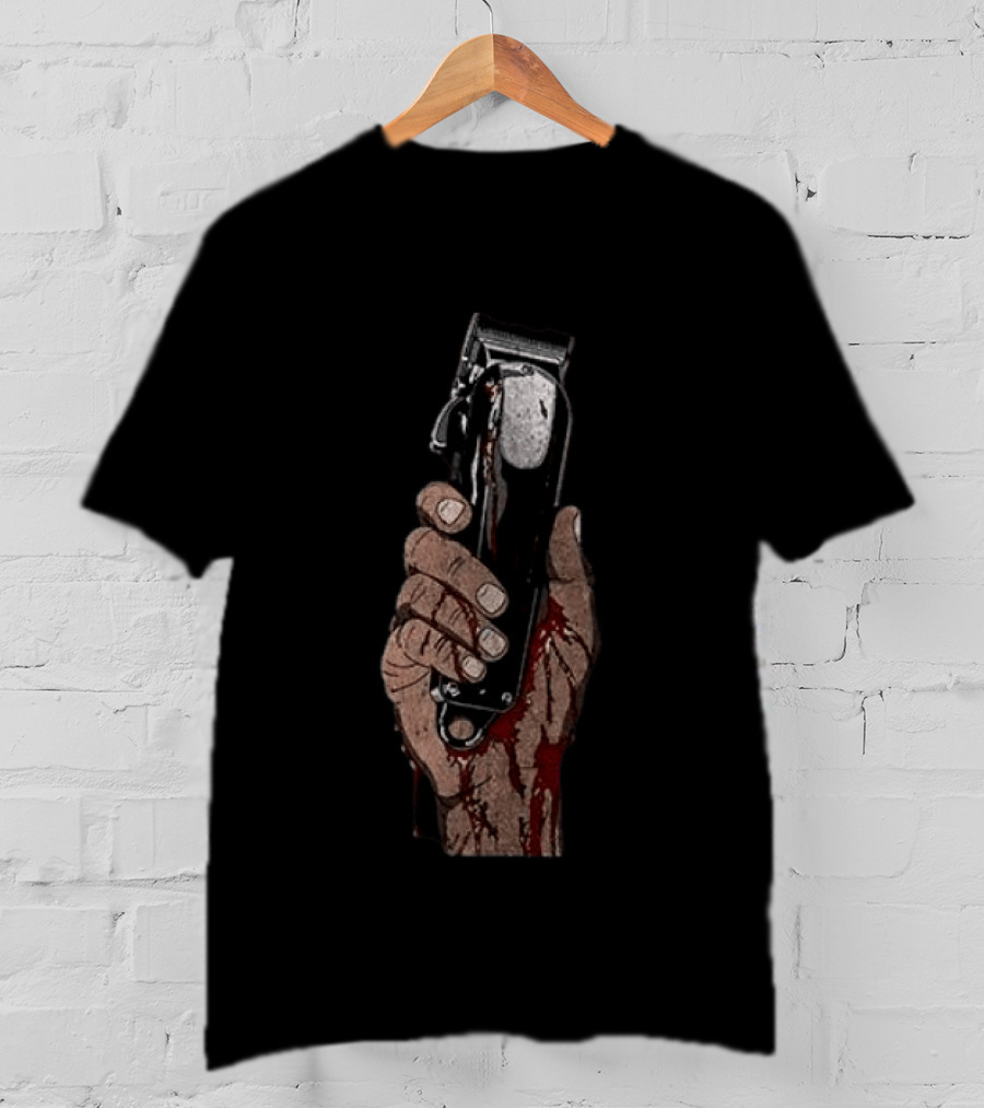 Hustle Don't Stop Powerful Hand Clipper Determination T-Shirt