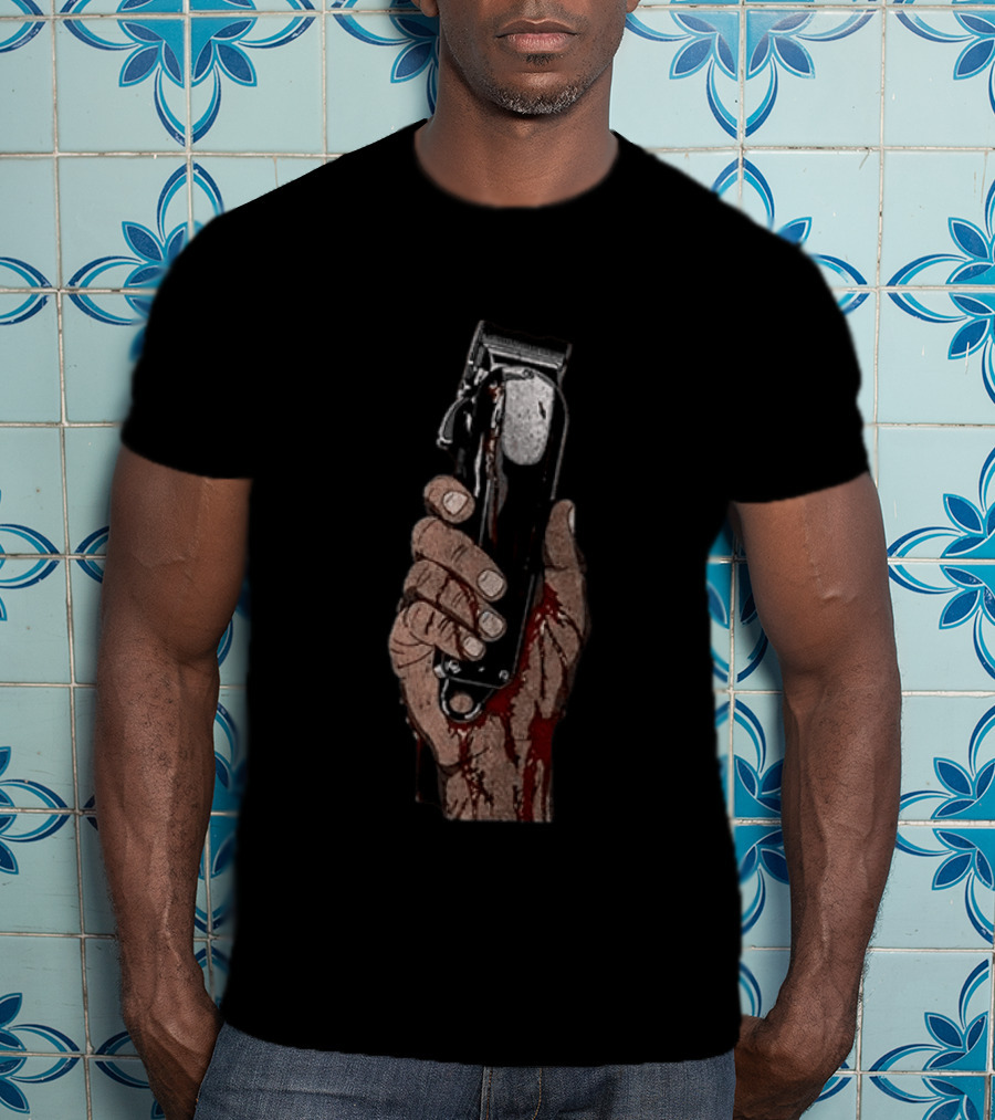 Hustle Don't Stop Powerful Hand Clipper Determination T-Shirt
