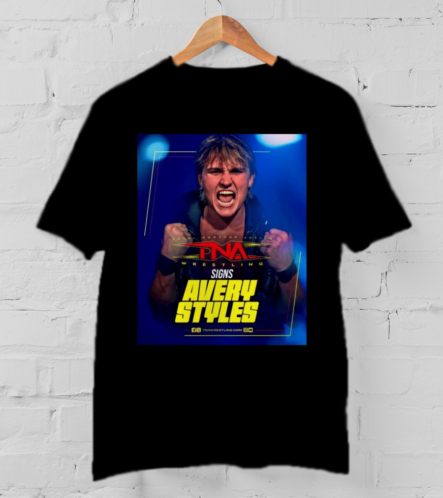 TNA Wrestling Signs Avery Styles Phenomenal Son T-Shirt