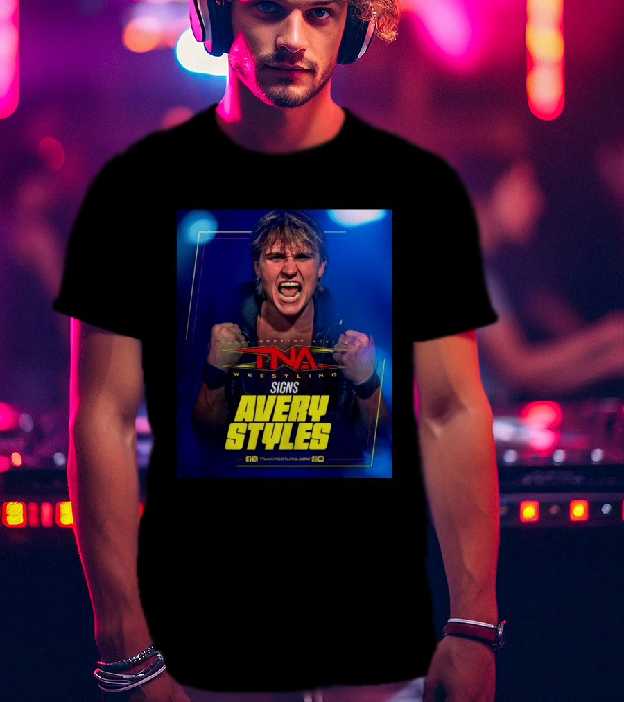 TNA Wrestling Signs Avery Styles Phenomenal Son T-Shirt
