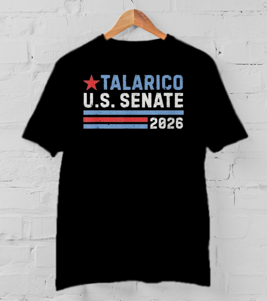 Talarico U.S. Senate 2026 Texas Campaign Star And Stripes T-Shirt