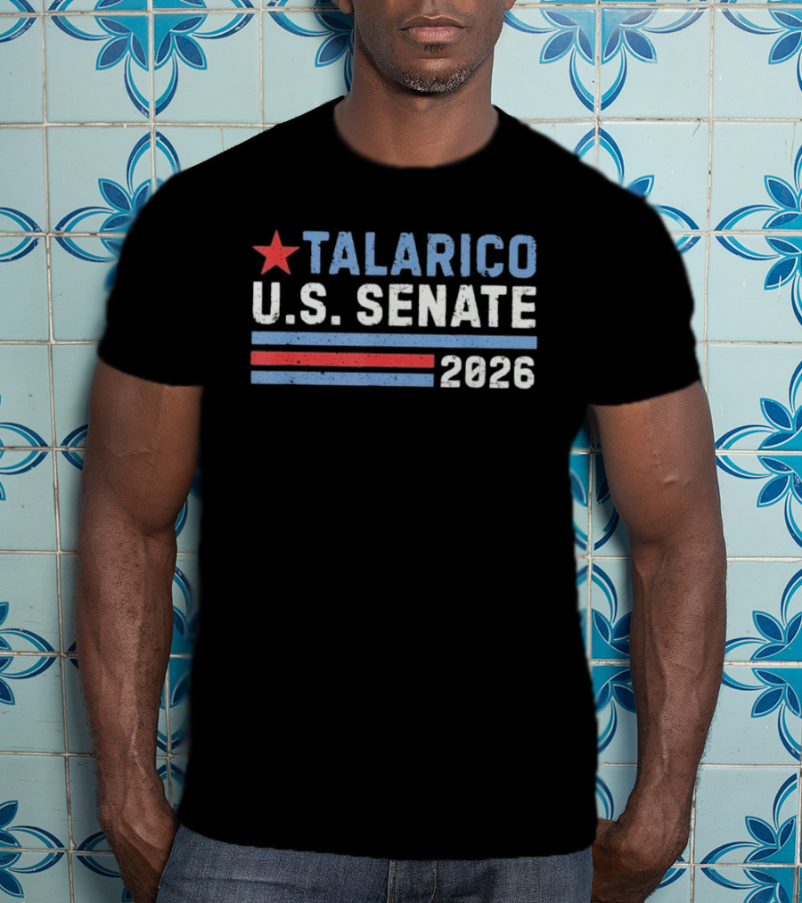 Talarico U.S. Senate 2026 Texas Campaign Star And Stripes T-Shirt